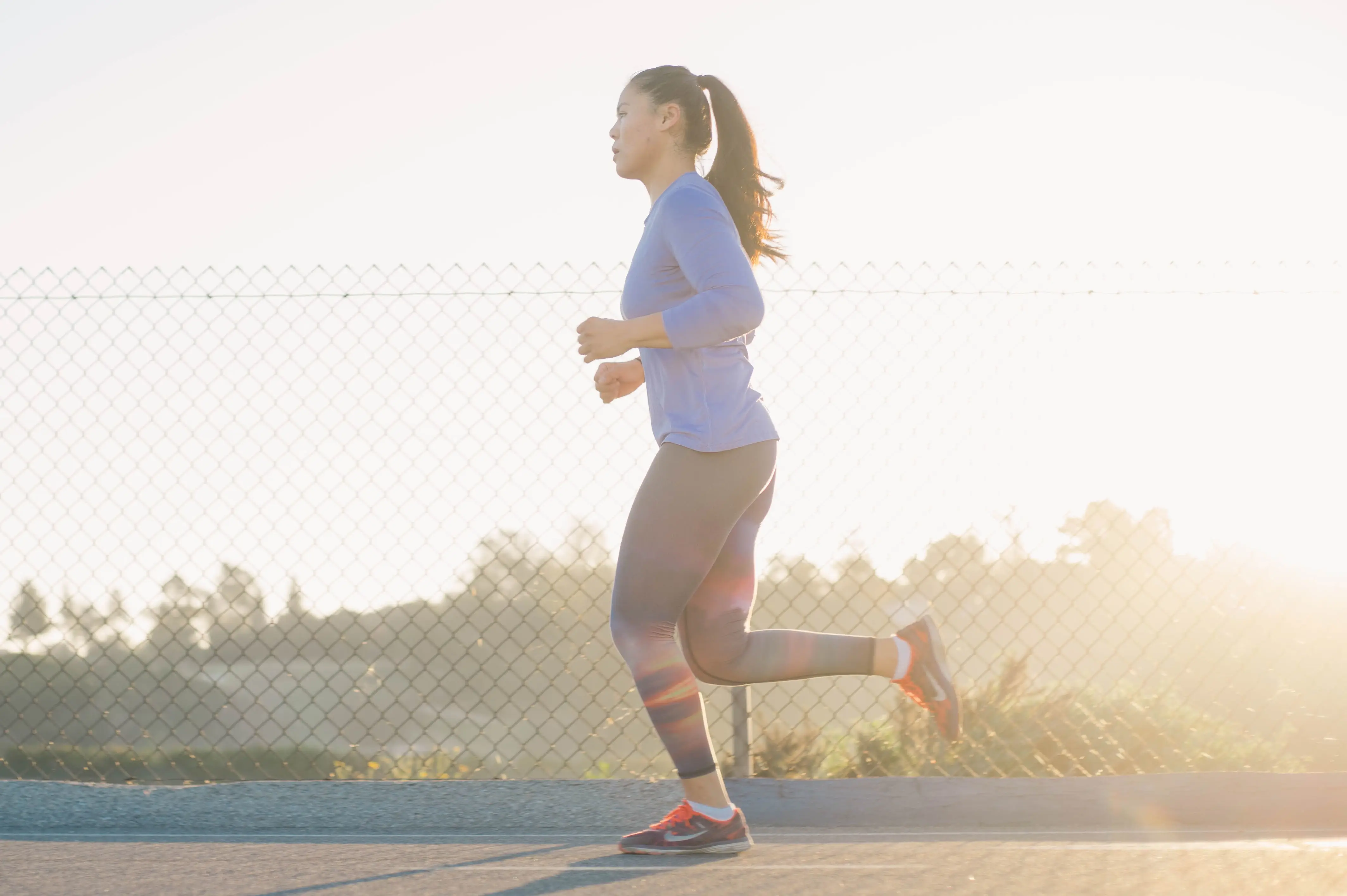 Lady-Runner-Centred