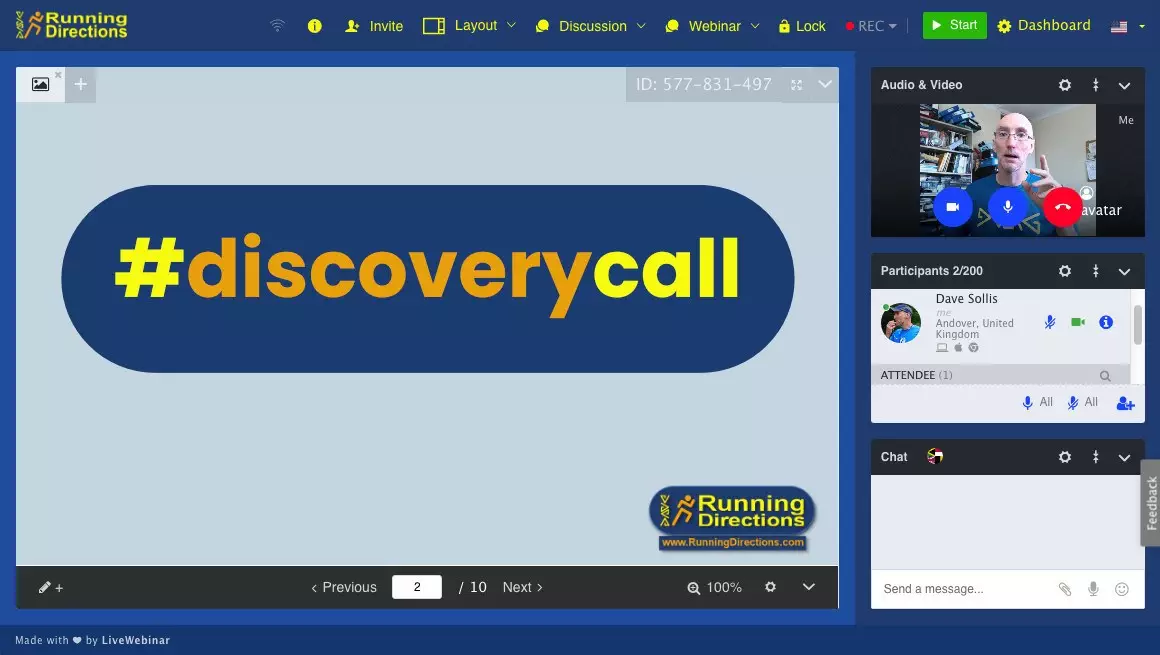Online Running Coaching Discovery Call