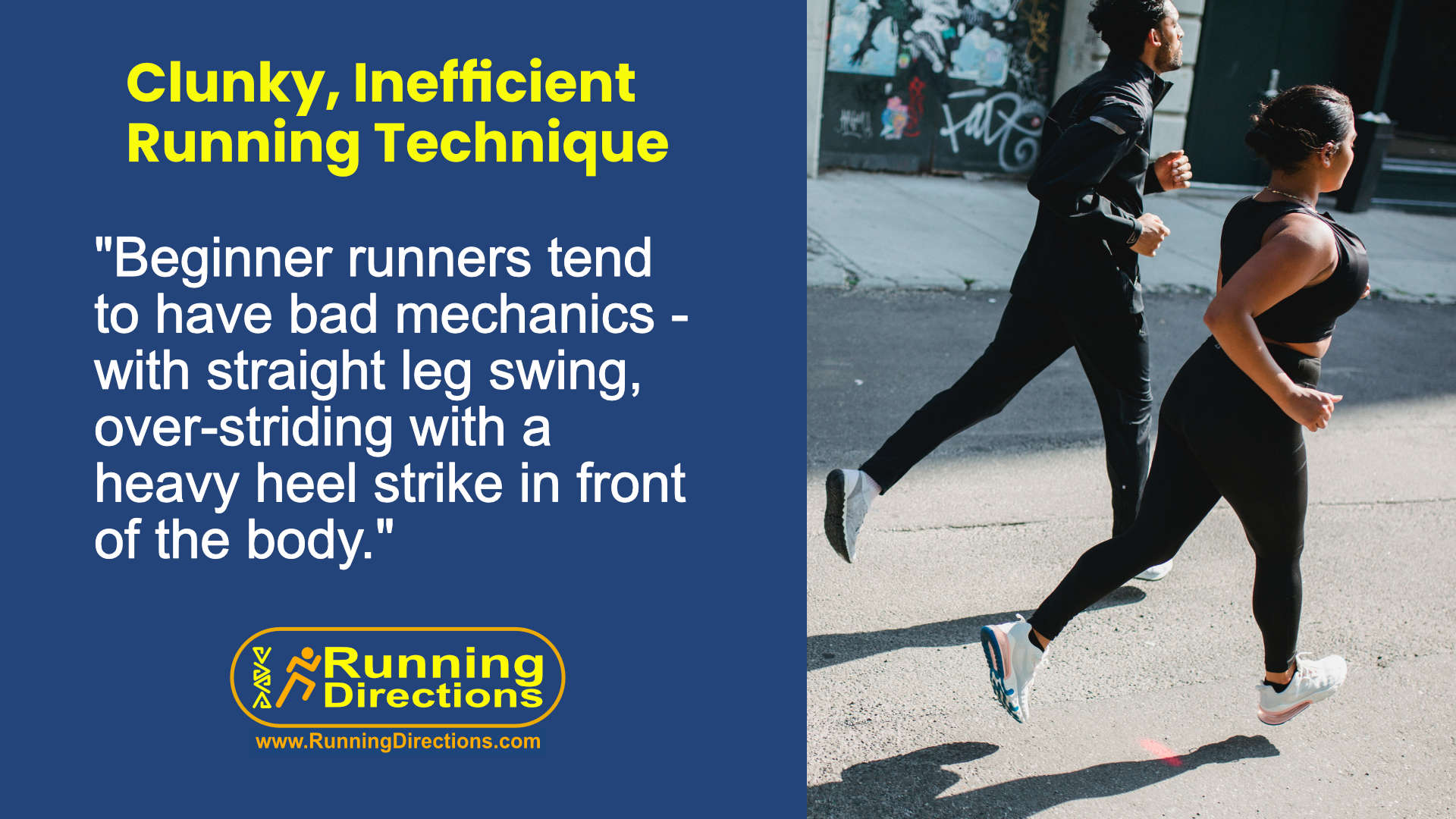 Running Technique -Graphic